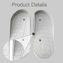 UGPLM Pedales para Equipo de Ejercicio reposapiés para Equipo de Fitness fácil de Instalar Pedales elípticos - Negro - Ver 4