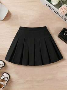 2cps Girls' Casual Outfit Set,Cherry-Patterned Short-Sleeve Top + Pleated Skirt,Suitable For Back To School, Hangout With Friends, Casual Daily Wear, Summer. - White - View 5