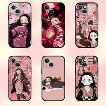 Funda de Teléfono N-nezuko Kamado Suave TPU Amigable con la Piel para iPhone 17/16/15/14/13/12/11 Series: PRO, MAX, PLUS, Mini - z1 - Ver 5