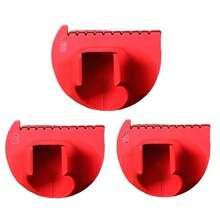 Herramienta De Costura Para Bordes, Gua De Medicin Para Costuras Con Bloqueo De Bordes Juego De Plantillas Medidoras Para Costuras Rectas Y Curvas Principiantes Dobladillo - Rojo - Ver 9