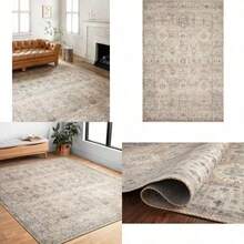 &Loloi II Hathaway Collection HTH-03 Java/Multi 2'-3" x 3'-9" Accent Rug - Multicolor - Ver 1