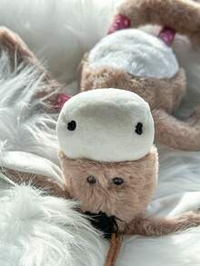 15.75英寸/40厘米柔软毛绒驴玩偶，适合儿童、男孩和女孩。逼真的细节使其成为珍贵的玩伴，也非常适合装饰卧室或教室。 - 棕色 - 查看 7