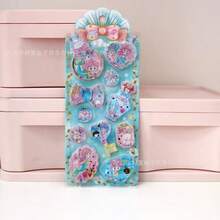 新款创意泡泡贴纸，可爱儿童水贴纸，美人鱼摇晃贴纸 DIY 礼物 - 彩色 - 查看 4