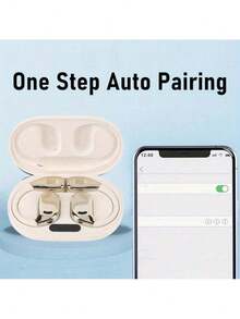 M75 Headset-Style Translation Headphones, Touch-Controlled Language Translation Device, Supports Real-Time Translation In 144 Languages And Accents, Comes With An Application, Capacity 300 Milliampere-Hours - trắng - Xem 3
