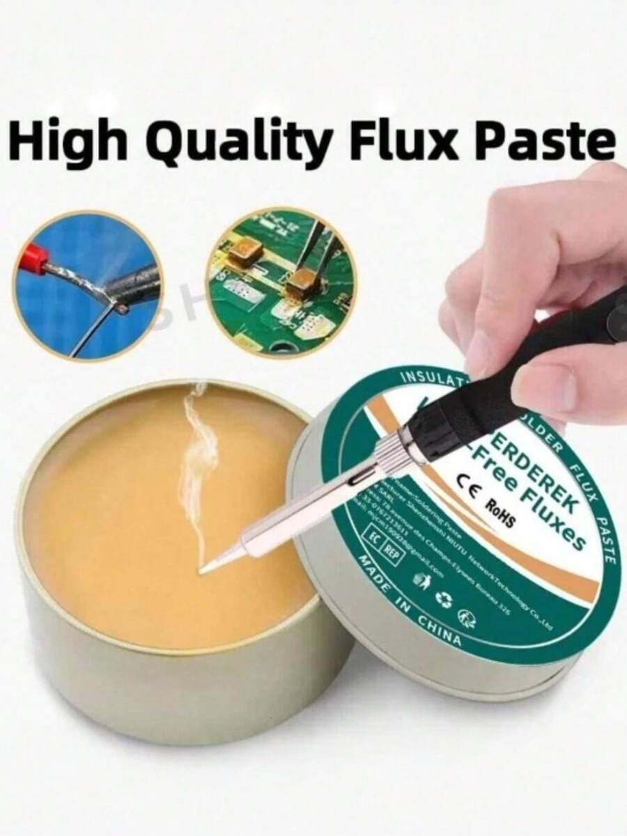 Solder Paste Rosin Flux 35g/100g Lead-Free Welding Flux Iron Repair Welding Paste Soldering Tin Soldering Oil Soldering Flux