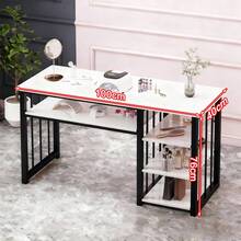 Mesa De Uñas Minimalista Moderna 100 Cm Mesa Para Manicure - Multicolor - Ver 3