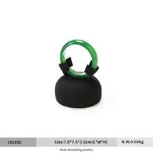 Oirlv 1 PC Black Luxury Portrait Bracelet Display Stand Jewelry Display Prop Design Jewelry Display Stand Jade Bracelet Holder - Black - View 13