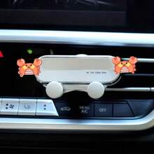 Cute Star Car-Specific Air Outlet Dashboard Adhesive Bracket Navigation Stand, Dolphin Little Crab Car Air Outlet Car Mounting Bracket, Women's Car Accessories - Multicolor - View 7