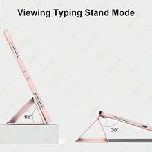 Tương thích với ốp bảo vệ máy tính bảng Galaxy Tab, phù hợp với Galaxy Tab A11/A11 Plus, vỏ bảo vệ máy tính bảng thông minh, chức năng tự động bật/tắt màn hình, chân đế gập ba, bảo vệ toàn thân chống rơi vỡ, tương thích với Samsung Galaxy Tab S11 11" (2025)/S10 Lite 10.9"/A9/A8/A7 Lite/A9PULS, tương thích với MatePad 11.5S"/MatePad SE 11", phù hợp với Honor Pad X8a/Honor Pad X8 Pro/Honor Pad X9A 11.5inch 2025, phù hợp với ốp bảo vệ máy tính bảng Pad 2 11"/ Pad SE 11inch. - Hồng - Xem 4