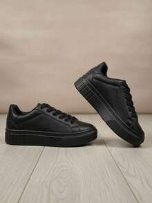 Comfortable, High-Quality Sneakers For Your Foot Health. Women's Sneakers, Top-Quality Sneakers, Sneakers For Everyday Wear. - 黑色 - 查看 2