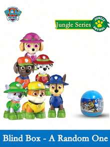 Paw Patrol 1件，汪汪队立大功系列角色室内装饰摆件，收集可爱卡通迷你桌面配件，爱心收藏派对用品，情人节，感恩节，节日派对礼物，生日礼物（款式随机） - 彩色 - 查看 3