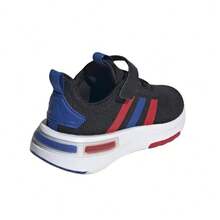 Adidas Kids' Soft Bottom Non-Slip Casual Shoes, Boys & Girls Hook And Loop Toddler Walking Shoes, Daily Casual Sports Sneakers - Black - View 4