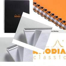 Rhodia Cuaderno de espiral A4+ forrado - - Negro555 - Ver 7