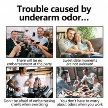 Desodorante en barra para hombres, desodorante corporal en barra de secado rápido, fragancia refrescante y duradera, barra de cuidado corporal portátil, cuidado suave, mantiene las axilas frescas, desodorante en barra unisex para hombres que limpia el olor de las axilas, barra de cuidado corporal refrescante y portátil para hombres - fragancia refrescante de verano, a prueba de sudor, contiene aceite mineral y vitamina E para humectar, fórmula liviana adecuada para uso diario y fechas. - Negro - Ver 5