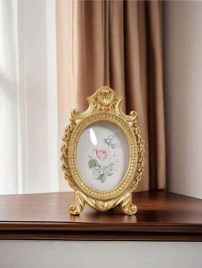 This Gold Oval Mini Photo Frame Is A High-Quality Home Decor Item, And Also The Perfect Choice For Birthday Or Graduation Gifts. It Is Suitable For Home Decor, Bedroom Decor, Office And Dorm Room. Additionally, It Can Be Used For Storage, Wedding Decoration, Home Organization, Jewelry Arrangement, Party Decoration, Etc. It Is An Ideal Gift For Family And Friends.