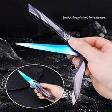 Fearless Contract Singularity Butterfly Varus Peripheral Foldable Plastic Butterfly Sword - Embodying Devilish Couples Game - Cat Gift - For Girls - For Boys - Christmas - Toy - Demon - Interactive - Party Game - Game - I Play - Stitch Toys Travel Toys Classroom Fidget Toys Mini Stuff Bath Toys Christmas Stationery Stress Ball Birthday Gift - Holiday Gift - Perfect Gift - Present - Multicolor - View 5