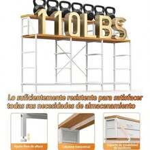 Vanity Tocador,Comodas y Cajoneras,Comodas para Recamara con Estación, Muebles para Recamara con 13 Cajones,Cómoda de Tela,Organizador de Almacenamiento de Cómoda Ancha 140 x 28 x 90cm - Blanco - Ver 4