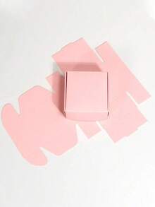 50 hộp giấy Kraft màu hồng, hộp quà mini bằng giấy Kraft, hộp giấy nhỏ, hộp đóng gói mini hình máy bay màu hồng, hộp đựng trang sức đa năng, thích hợp đựng nhẫn, bông tai, quà cưới, sinh nhật, ngày lễ, Giáng sinh, trưng bày trang sức, vật tư đóng gói, hộp quà tự làm cho tiệc tùng. - Hồng - Xem 8