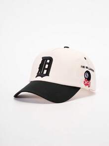 Mũ lưỡi trai nam thêu chữ, kiểu dáng thời trang ngoài trời, chống nắng, thích hợp cho mùa xuân, mùa thu, du lịch, đi biển. - Nhiều màu - Xem 5