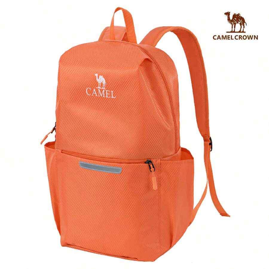 CAMEL CROWN Foldable Large Capacity Travel Bag Backpack, Short Trip Fitness Storage Bag