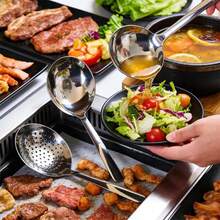 304 Stainless Steel Mirror Finish Spoon (Heavy Duty Spoon) | Ergonomic Design | Dishwasher | Halal Kitchen Approved | Multipurpose For Dinner, Salad, Baking | Luxury Durable & Easy Storage