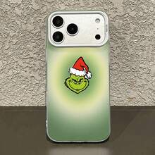 Estuche para teléfono con espejo  Christmas Edition compatible con  17,  16 Pro Max,  15 Pro Max,  13 y  12 hecho de TPU para una protección confiable contra golpes y caídas perfecto para regalos de temporada festiva para familiares, amigos y seres queridos ideal para celebraciones navideñas, fiestas navideñas y cumpleaños - Plateado - Ver 4