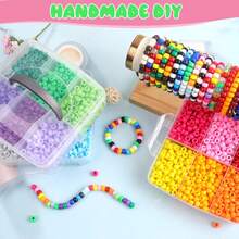 3-Layer, 4-Layer Small Horse Beads & Letter Beads For Bracelet, Braids, Crafts, DIY Jewelry Accessories, Best Gift For Birthday, Holidays