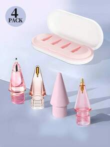 3/4/6-Pack Replacement Pencil Tips Compatible With Apple Pencil Pro/ 2nd Gen/ 1st Gen/USB C, Needle Pencil Tips With Case, Precise Control Tips Plastic/Metal IPencil Tips, IPad Pro Pencil Sets - Multicolor - View 16