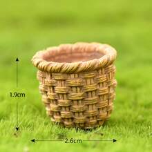 Mini Rabbit Statue, Resin Rabbit Figurine Decor, Fairy Garden Dollhouse Cake Topper, Cute Rabbit Decoration, Home And Easter Decoration - Multicolor - View 15