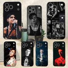 Funda de teléfono A-Andy B-Biersacks Rapper para iPhone 17 16 15 14 13 12 11 Ais/Pro/Max/Plus, silicona suave, negra - z8 - Ver 1