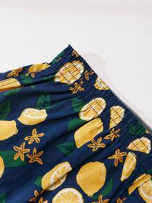 3条装男士纯棉印花经典格子时尚舒适芦荟裤 - 彩色 - 查看 9