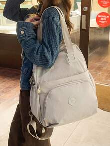 Ba lô du lịch Peach Tree, túi xách tay kiêm túi đeo vai đa năng, túi đựng laptop, túi đôi, ngăn chống nước, dung tích lớn, nhiều ngăn, thích hợp cho du lịch, kỳ nghỉ, đi học, công tác, quà tặng Halloween, Giáng sinh, Ngày Valentine. - Nhiều màu - Xem 6