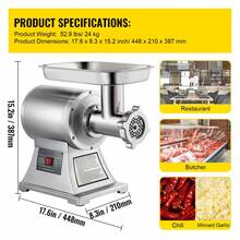 Tritacarne - 1100 W - Visualizzare 7