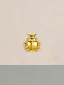 SereneSpark 1 đôi bông tai hình động vật bằng bạc 925 mạ vàng 18K dành cho nữ, kiểu khuyên tai đinh tán, khuyên tai sụn tai, mặt phẳng phía sau, thích hợp đeo hàng ngày, dự tiệc, lễ đính hôn, quà tặng Giáng sinh, trang sức cao cấp. - Vàng - Xem 8