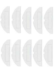 5/10pcs G10/G10S Disposable Mop Cloths Compatible With Robot Vacuum Cleaner T7S/T7S Plus/S7, No-Wash Wipes - White - View 6