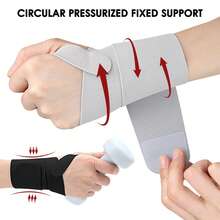 1pc Adjustable Sports Wrist Support, Suitable As A Small Gift For Friends And Family - Multicolor - View 8