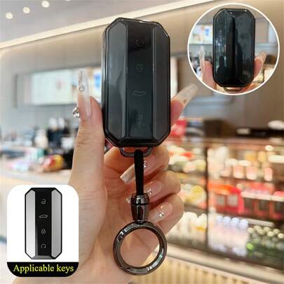 1 Pc TPU Car Remote Key Protection Cover Suitable For Chery Jaecoo 5 Ev 2025 J5 J7 Keyless Auto Accessories