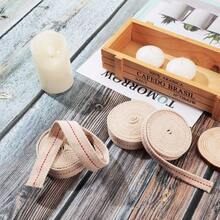 Length 1M Kerosene Lamp Wick Braided Cotton Wick Flat Cotton Oil Lamp Wick For Oil Lamp Wide 10mm 12mm 15mm 20mm