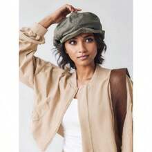 Beret・Retro Artistic Style Newsboy Cap | Large Size, Three-Dimensional, Makes The Face Look Smaller・Slouchy Style, Versatile | A Must-Have For Artistic Style Women To Go Out In Spring And Autumn・Retro Wear | New Style, Breathable・Japanese Painter Hat Elements - Multicolor - View 3
