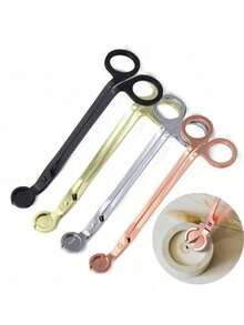 18 cm Edelstahl Kerzendocht Trimmer Schere mit rundem Kopf, handgefertigt