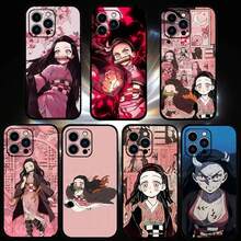 Funda de Teléfono N-nezuko Kamado Suave TPU Amigable con la Piel para iPhone 17/16/15/14/13/12/11 Series: PRO, MAX, PLUS, Mini - z1 - Ver 3