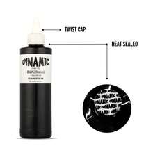 Tinta Profesional Para Tatuar Dynamic Triple Black 8oz - Negro - Ver 5