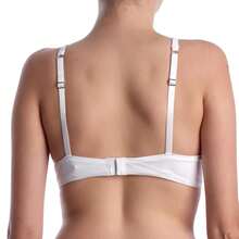 LORMAR Sujetador Mujer con Aros y Copas MIRANDA-PUSHUP - Entrega 24/48 horas en Peninsula y Baleares - Blanco - Ver 3