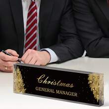 1 Stück personalisiertes Acrylglas Büro Schreibtisch Namensschildchen, luxuriöser Retro-Stil, individuell gestaltetes Büro Schreibtisch Namensschildchen, Büro Schreibtisch Dekoration, Büro Zubehör, Lehrer Chef Kollege Mitarbeiter Dankeschön Geschenk (Gravur Muster 1), individualisiertes Geschenk, Geburtstag Abschluss Dekoration, Feiertags Kalender - Verschiedenfarbig - Übersicht 20