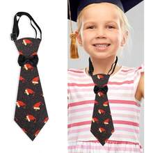 - Corbata ajustable para el cuello, con estampado de estrellas, para fiestas de graduacin y uniforme escolar - Modelo GRAD Punto Dorado - Ver 3