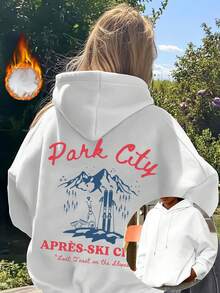 1 szt./Grafika snowboardowa i piwo z nadrukiem skierowanym w stronę ośnieżonych gór, swobodna bawełniana bluza z kapturem o obniżonych ramionach, wygodna, oversize'owa, z podszewką z polaru, luźna i wygodna mieszanka bawełny, odpowiednia na jesienne i zimowe wyjścia, unisexowa bluza w jednolitym kolorze. Dla kobiet i mężczyzn - 1 szt. Biały - Zobacz 1