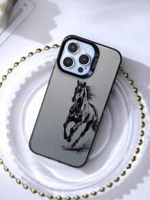 Horse Pattern Phone Case, Compatible With IPhone And Galaxy - Multicolor - View 3