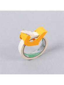 1pc New Compact Handheld Tape Cutter Dispenser, Convenient Portable Design - Multicolor - View 18