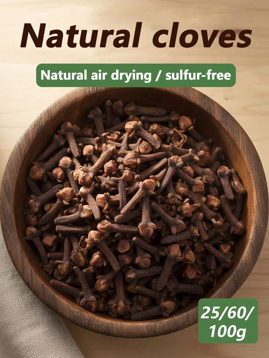 20/60/100g, Clove, Rich Floral Scent, Warm Spicy, Mint, Woody Notes. The Aroma Is Warm, Rich, And Long-Lasting. The Fragrance Helps To Calm The Mind. - Clove - View 1