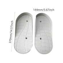 UGPLM Pedales para Equipo de Ejercicio reposapiés para Equipo de Fitness fácil de Instalar Pedales elípticos - Negro - Ver 5